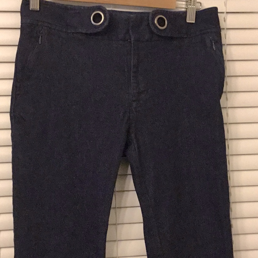 Anthropologie The Essential Crop Flare Jeans